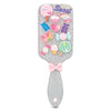 Charming Rhinestone Paddle Brush
