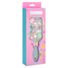 Charming Rhinestone Paddle Brush