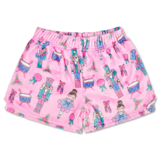 Nutcracker Waltz Plush PJ Shorts