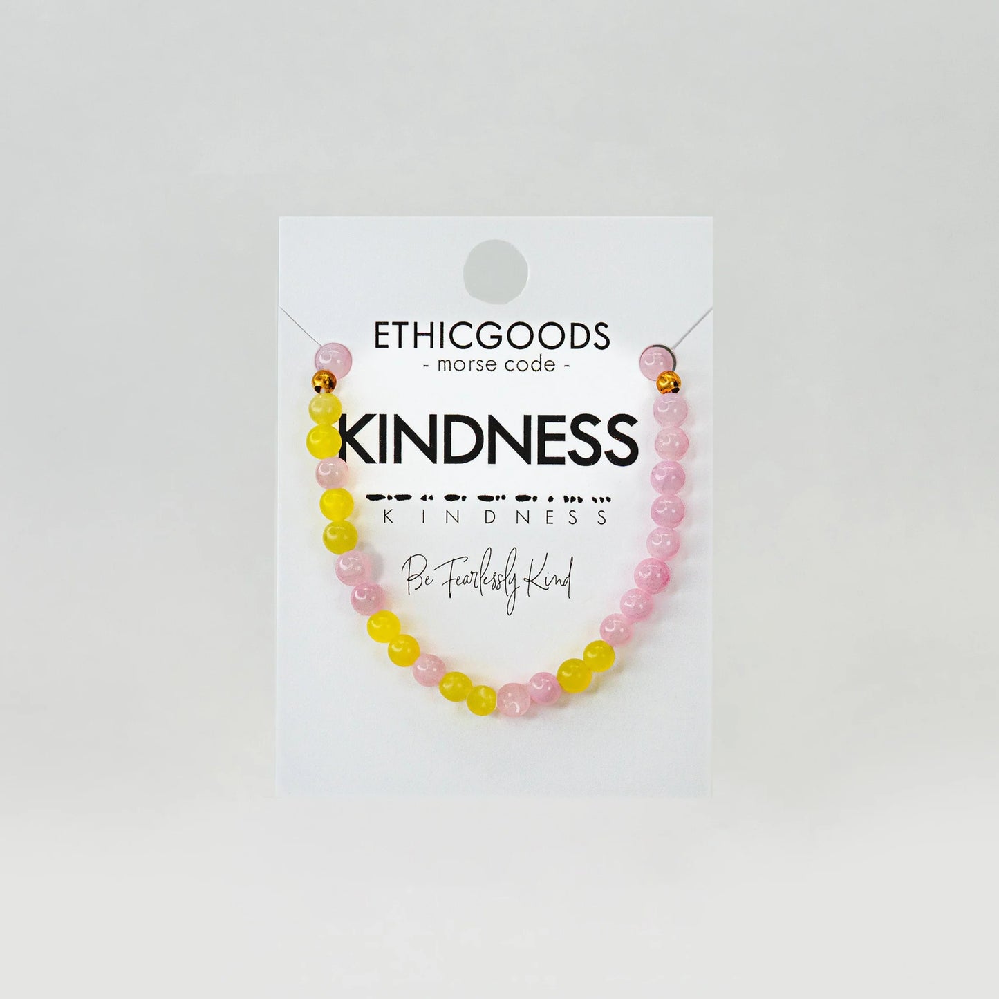 Morse Code Bracelet Mini: Kindness