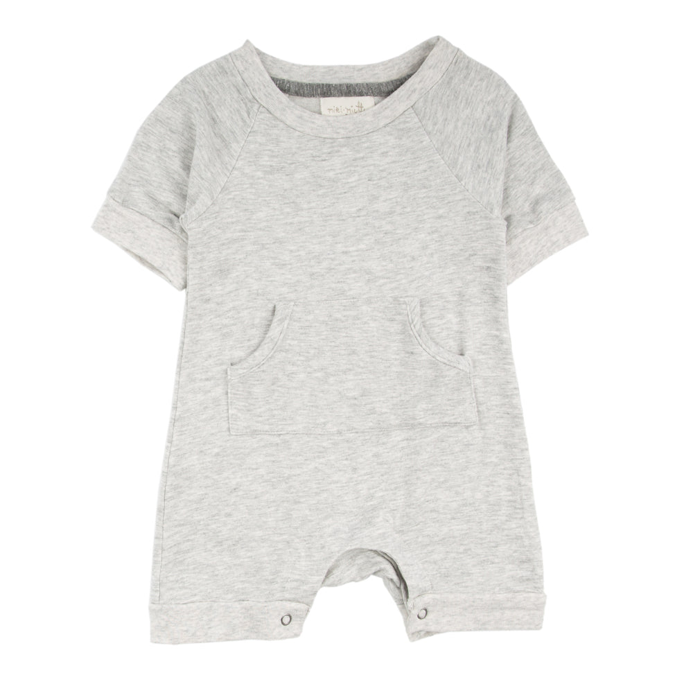 Henry Romper | Moon Grey