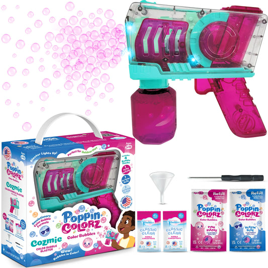 PoppinColorz Cozmic Color Bubble Blaster
