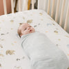 Blue Rainbow | Cotton Muslin Swaddle