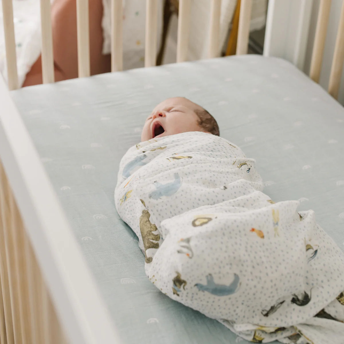 Party Animals | Cotton Muslin Swaddle