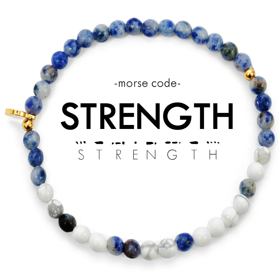 Morse Code Bracelet: Strength