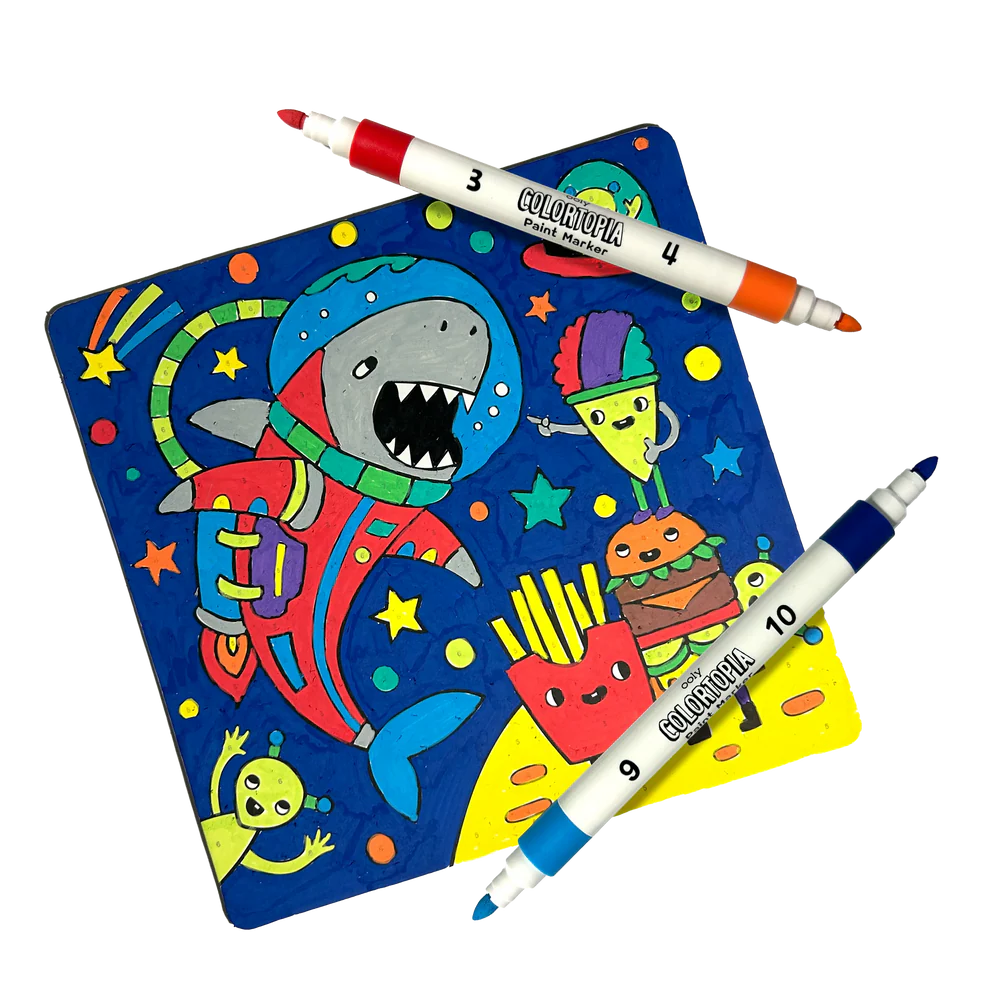Colortopia: Paint Marker by Number Kit | Epic Adventure