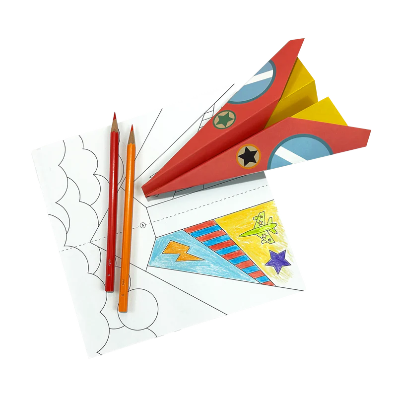 D.I.Y. Paper Air Planes - Set of 24 Designs