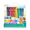 Hair Doodlers Hair Crayons - Set of 6 Colors