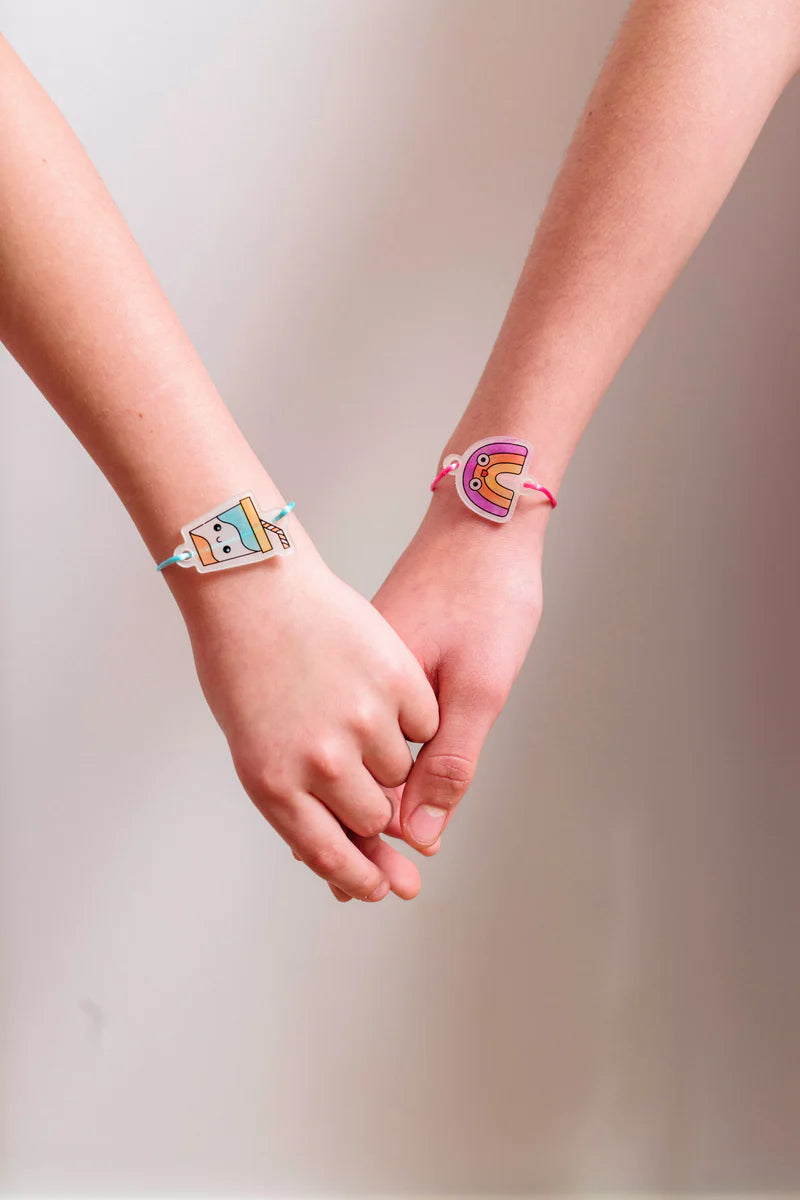 Shrink-Its! DIY Shrink Art Bracelet Kit - B.F.F