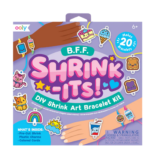 Shrink-Its! DIY Shrink Art Bracelet Kit - B.F.F