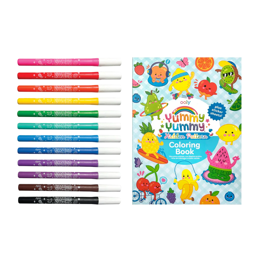 Yummy Yummy | Scented Coloring Kit
