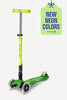 Micro Maxi Foldable LED Scooter | Neon Parrot Green