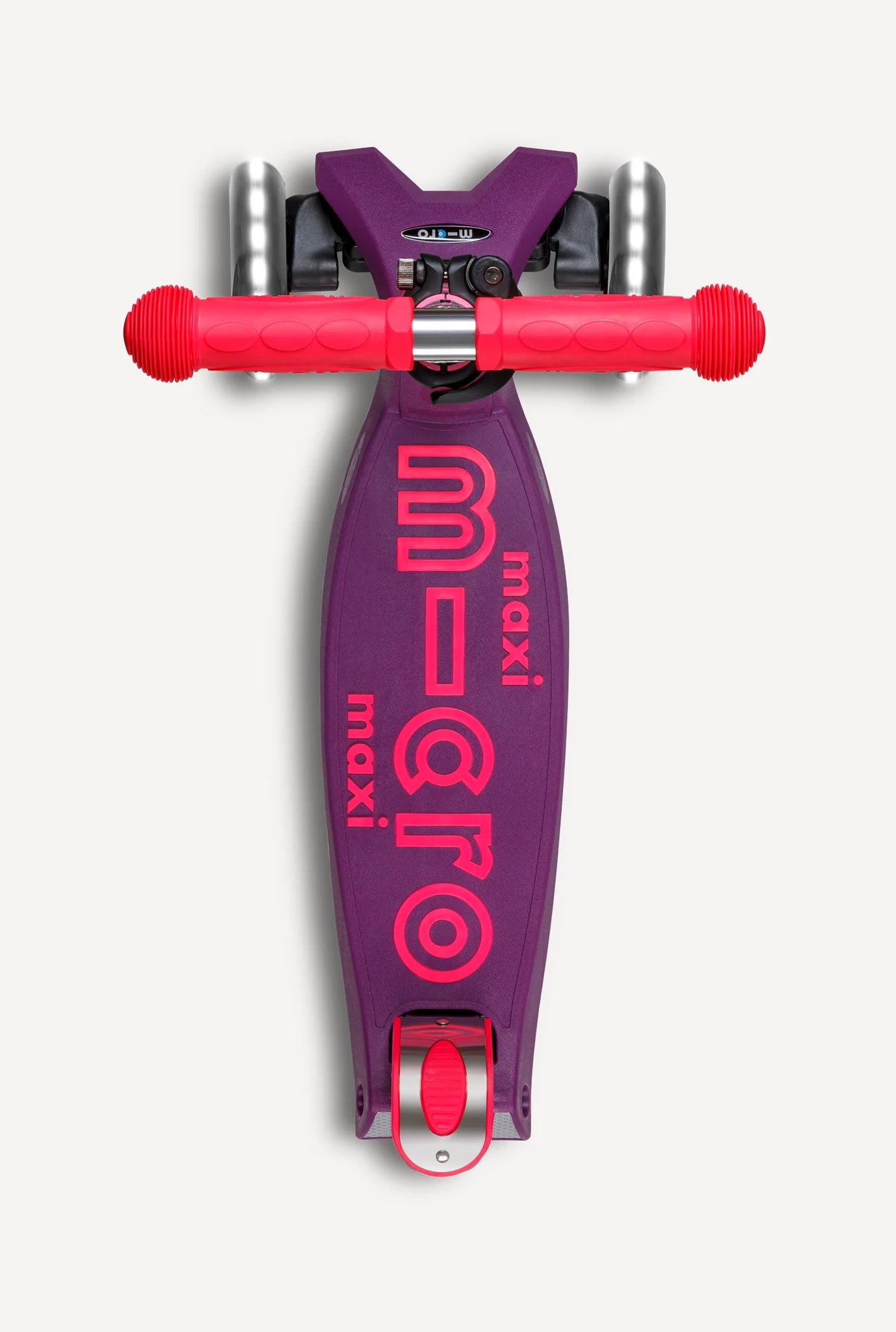 Micro Maxi Foldable LED Scooter | Neon Ultra Pink
