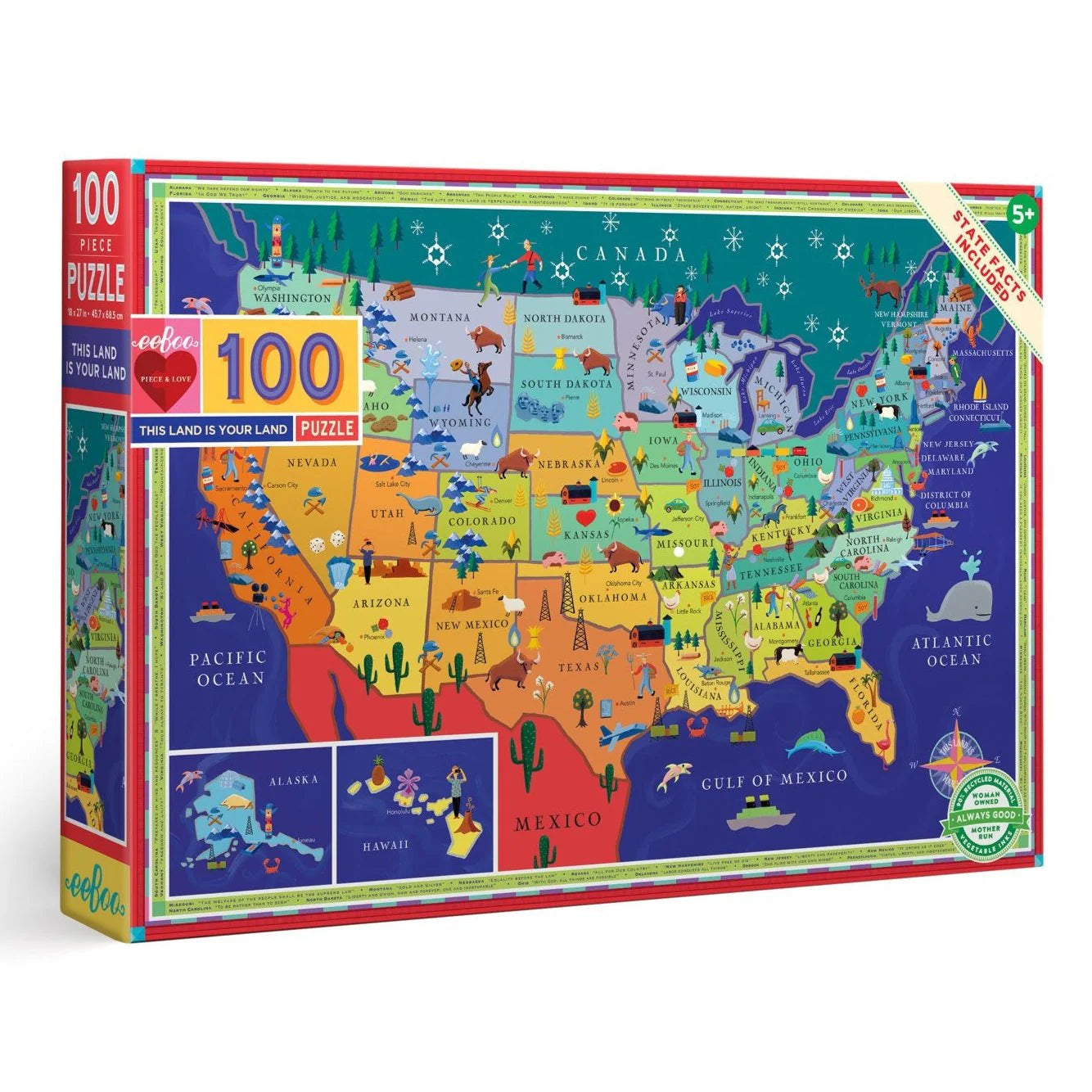 This Land is Your Land | 100 pc USA Puzzle