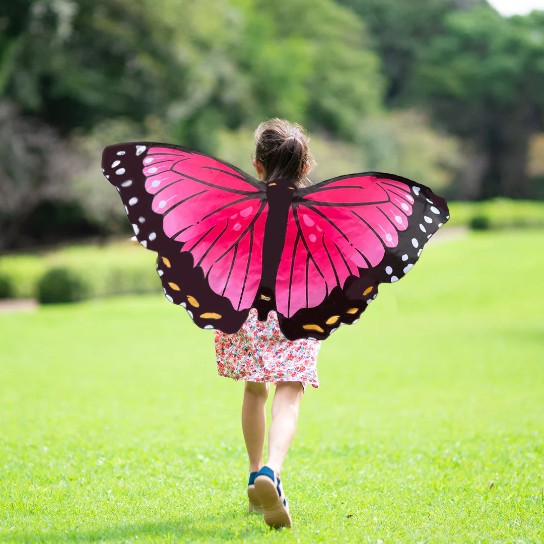 Pink Morpho Butterfly Wings