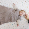 Mocha | Cotton Muslin Quilted Sleep Sack Large