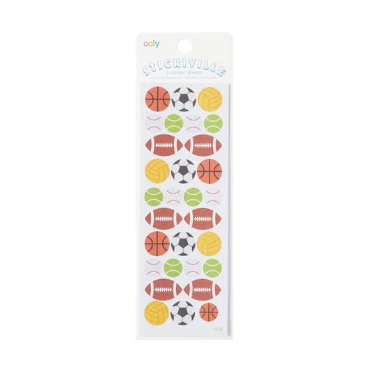 Stickiville Stickers: Sport Balls - Skinny