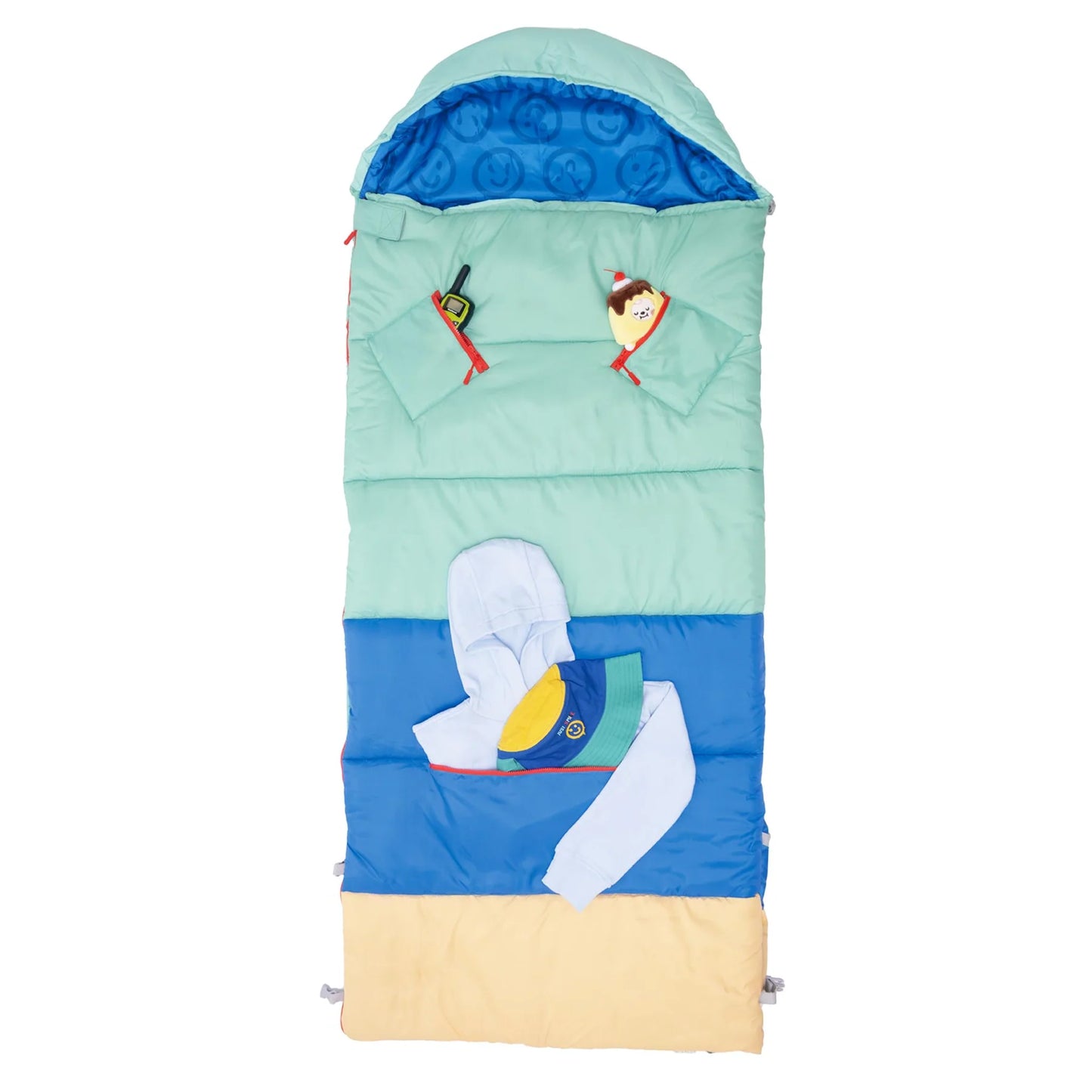 Sleep N Pack | Big Kid | ColorBlock | Palace Blue