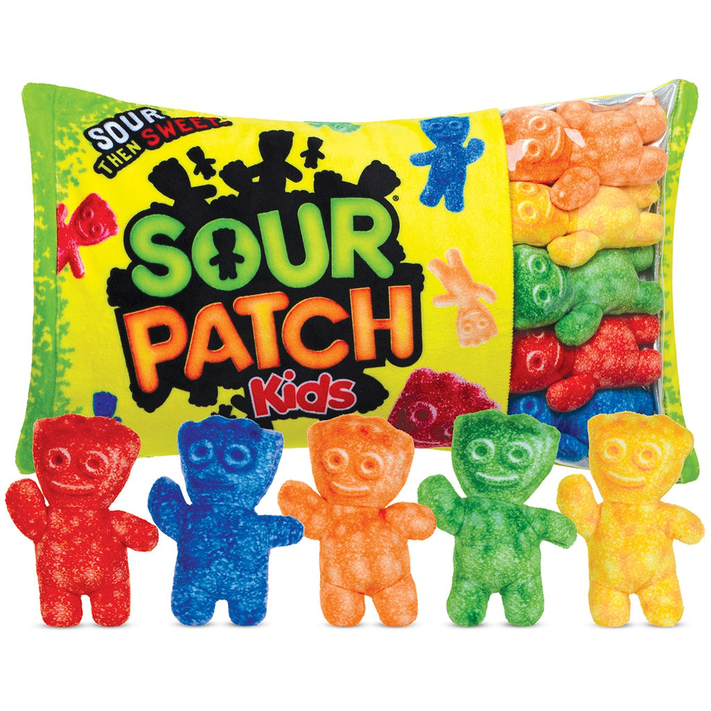 Sour Patch Kids Packaging Fleece Plush