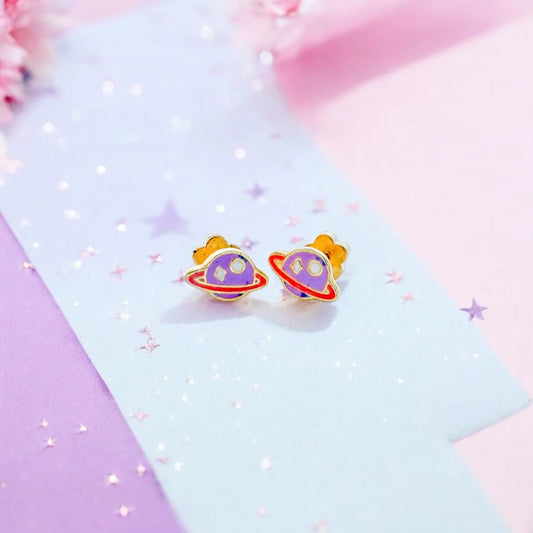 Kids Earring: Saturn