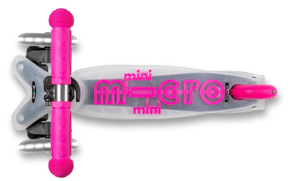 Micro Mini LED Scooter | Pink Flux