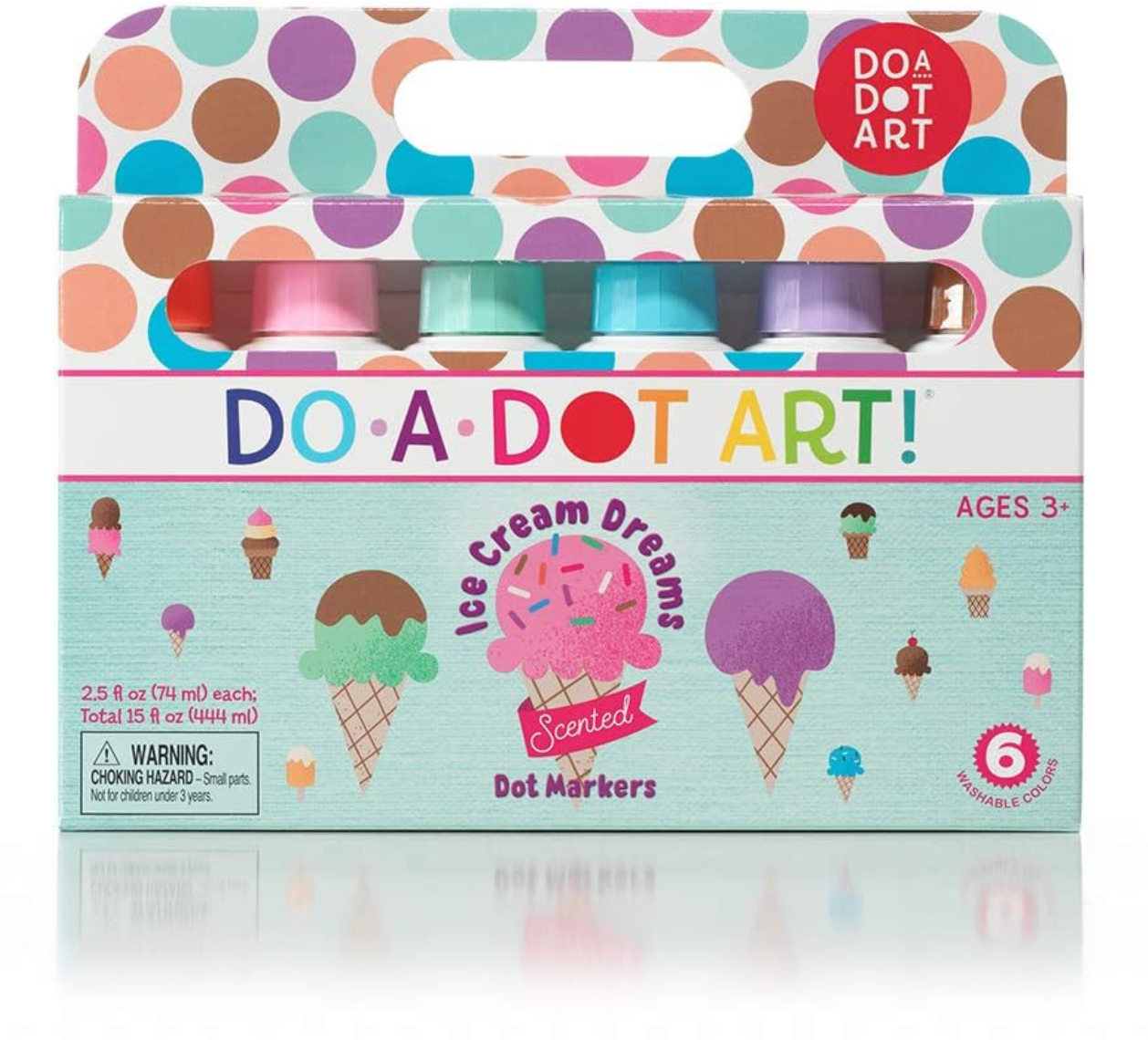 6 Pack Scented Ice Cream Dream Do A Dot Markers