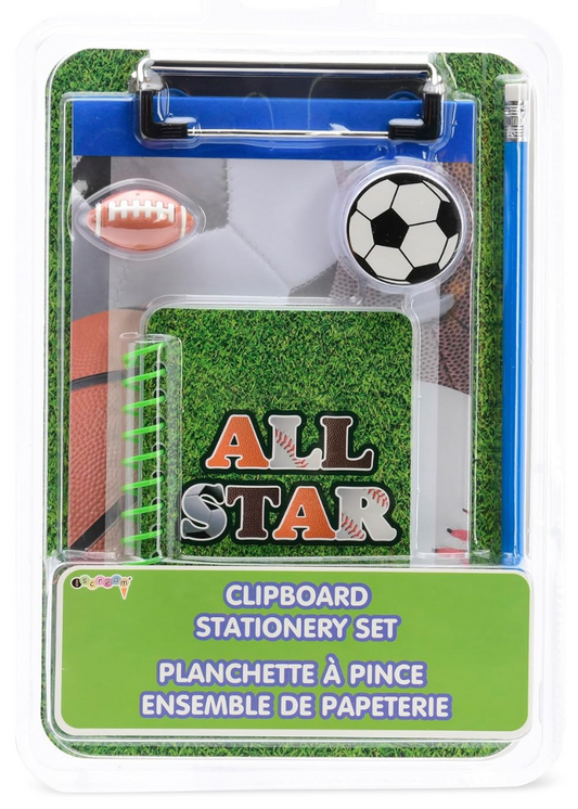 All Star Clipboard Stationery Set