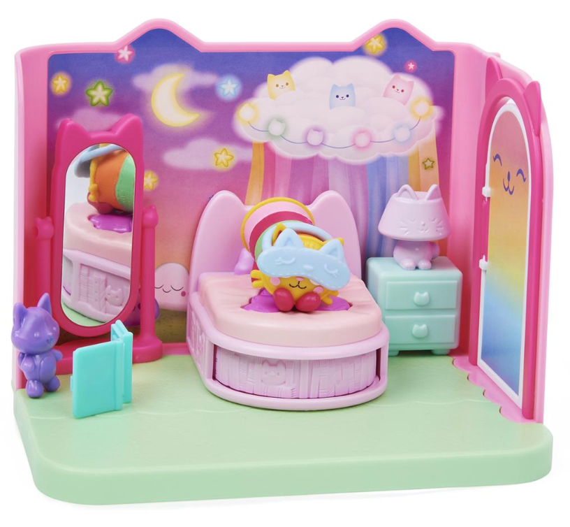 Gabby`s Dollhouse, Deluxe Room with Figure, 3 Acce