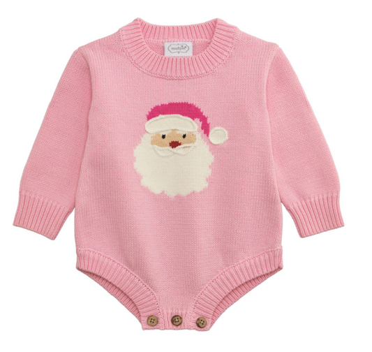 Pink Santa Sweater Bubble
