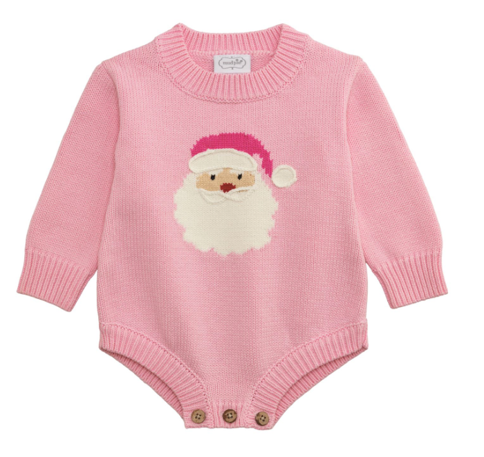 Pink Santa Sweater Bubble
