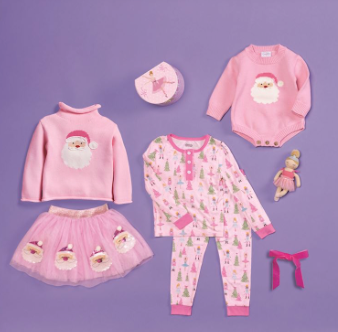 Pink Santa Sweater Bubble