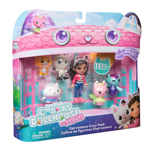 Gabby's Dollhouse Movie | 11 Piece Figures Set