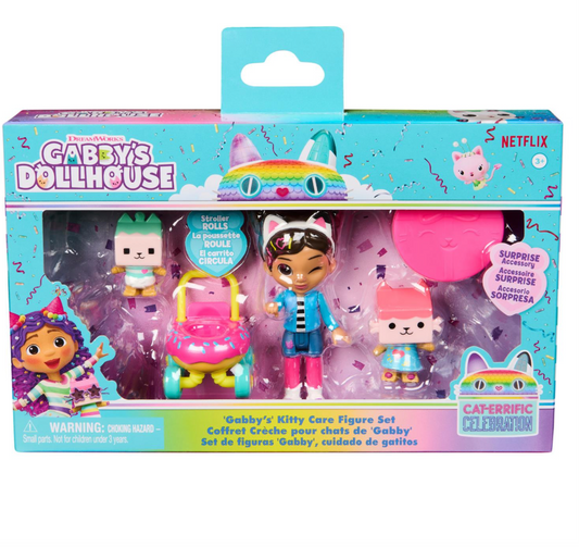 Gabby`s Dollhouse | Kitty Care Figure Set