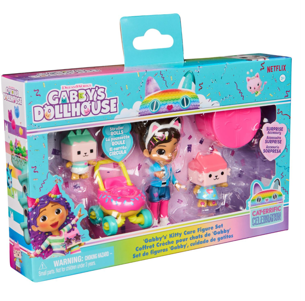 Gabby`s Dollhouse | Kitty Care Figure Set