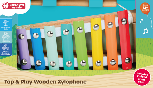 Tap & Play Wooden Xylophone