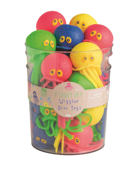 Light-Up Wiggler Dive Toys