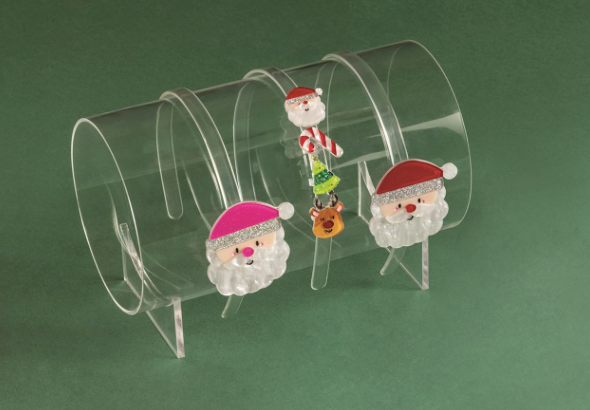 Pink Santa Acrylic Headband