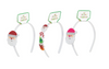Pink Santa Acrylic Headband