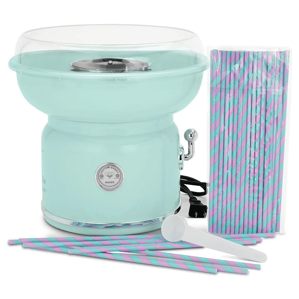 Cotton Candy Maker | w 50 Printed Straws