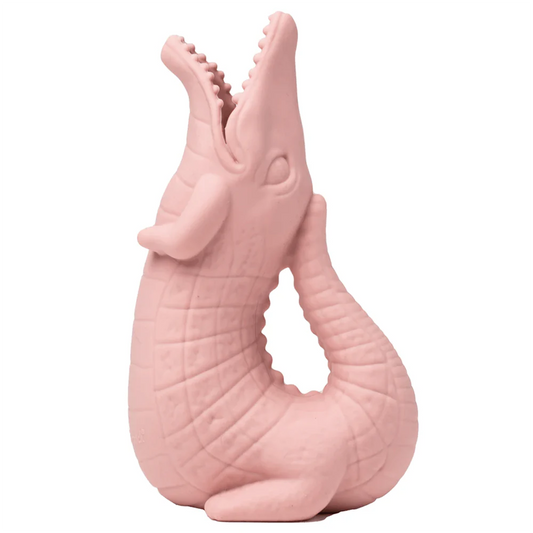 Scrunch Dusty Rose Crocodile Jug