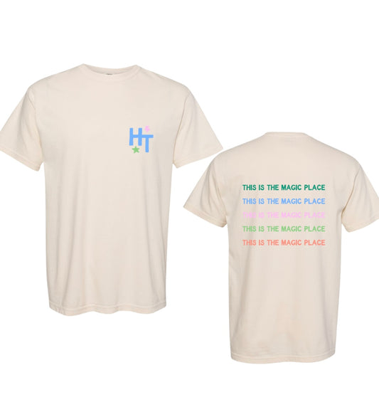 This Is The Magic Place Rainbow Tee | Youth & Adult