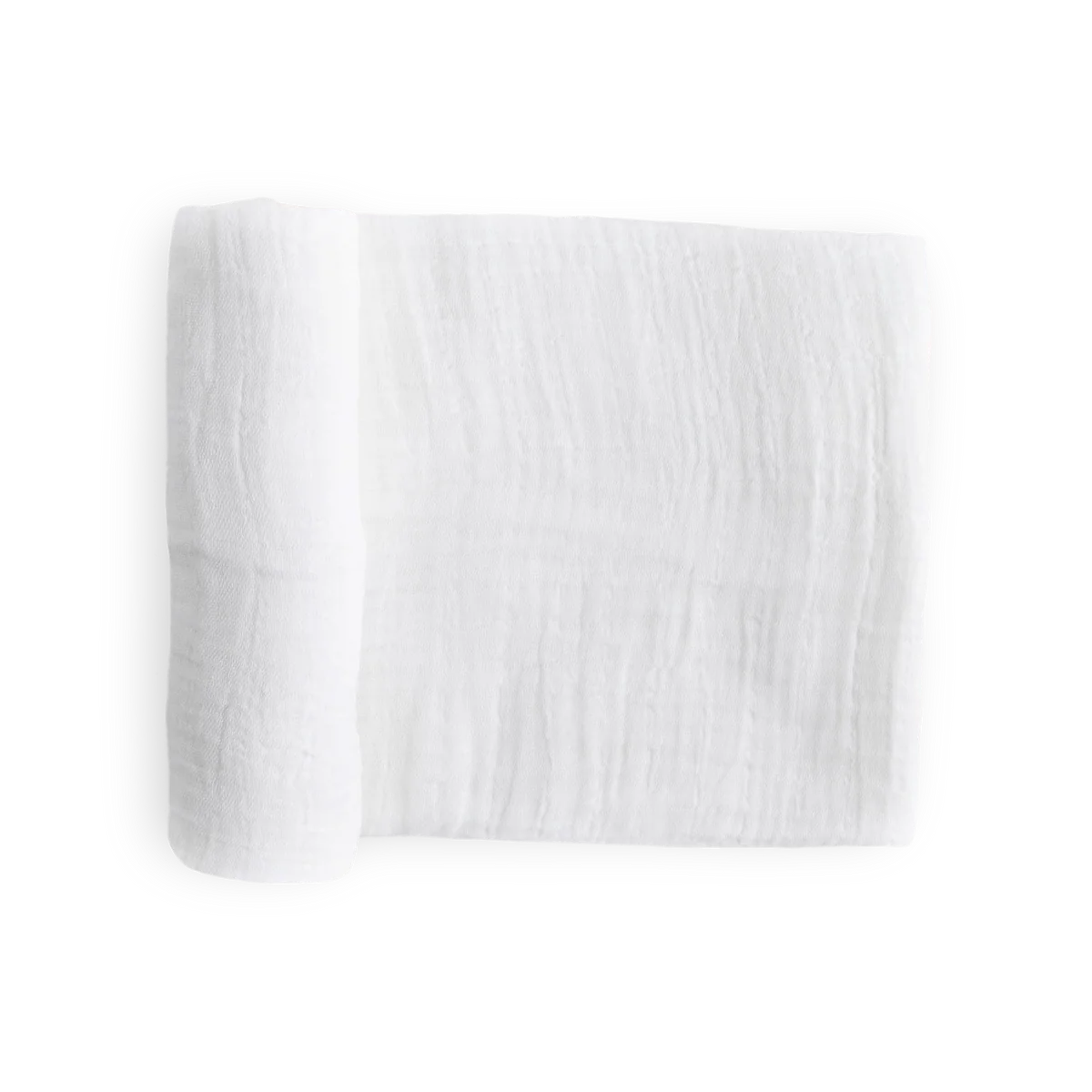 White | Cotton Muslin Swaddle