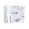 Narwhal | Cotton Muslin Swaddle