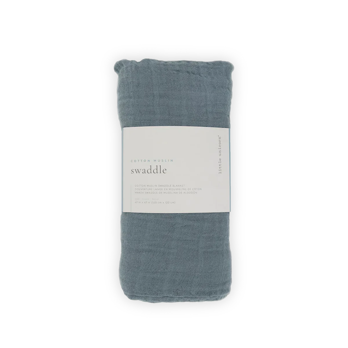 Sea | Cotton Muslin Swaddle