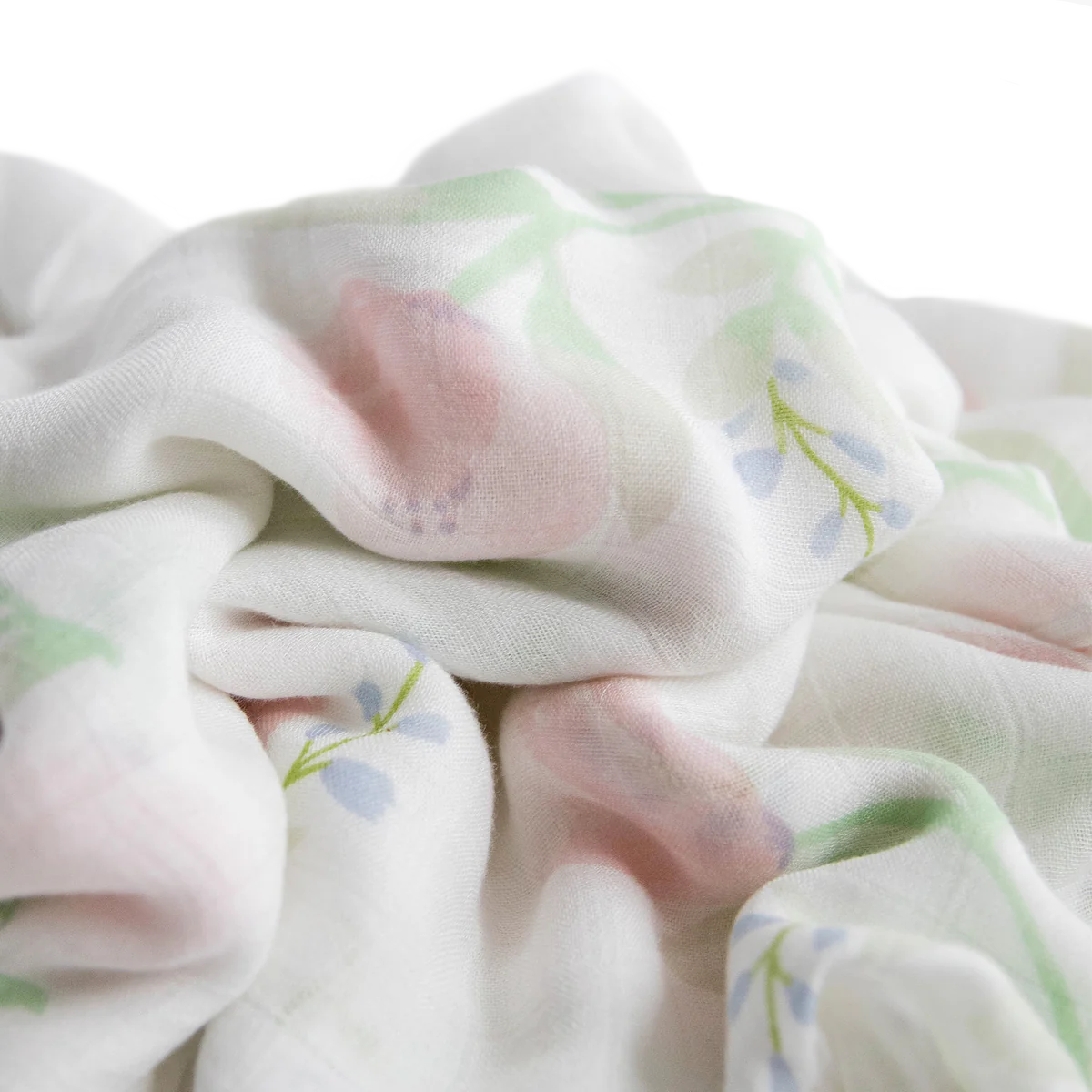 Pink Peony |  Deluxe Muslin Swaddle