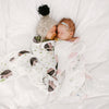 Pink Peony |  Deluxe Muslin Swaddle