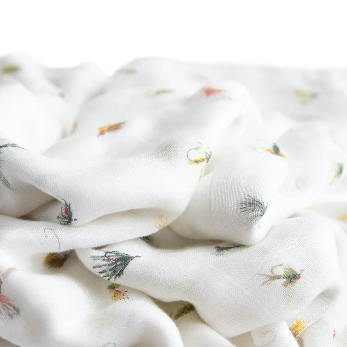 Gone Fishing | Deluxe Muslin Swaddle