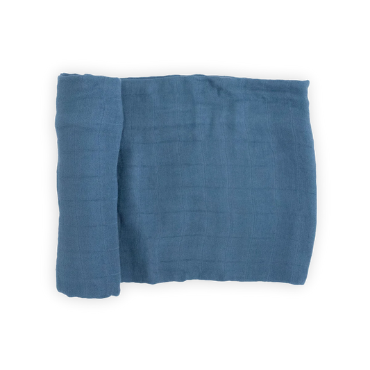 Blue Dusk|  Deluxe Muslin Swaddle