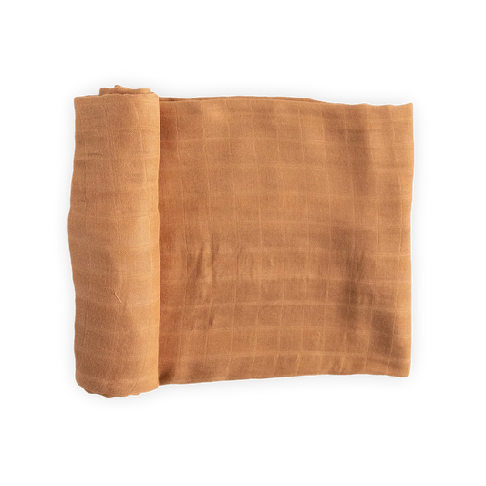 Caramel | Deluxe Muslin Swaddle