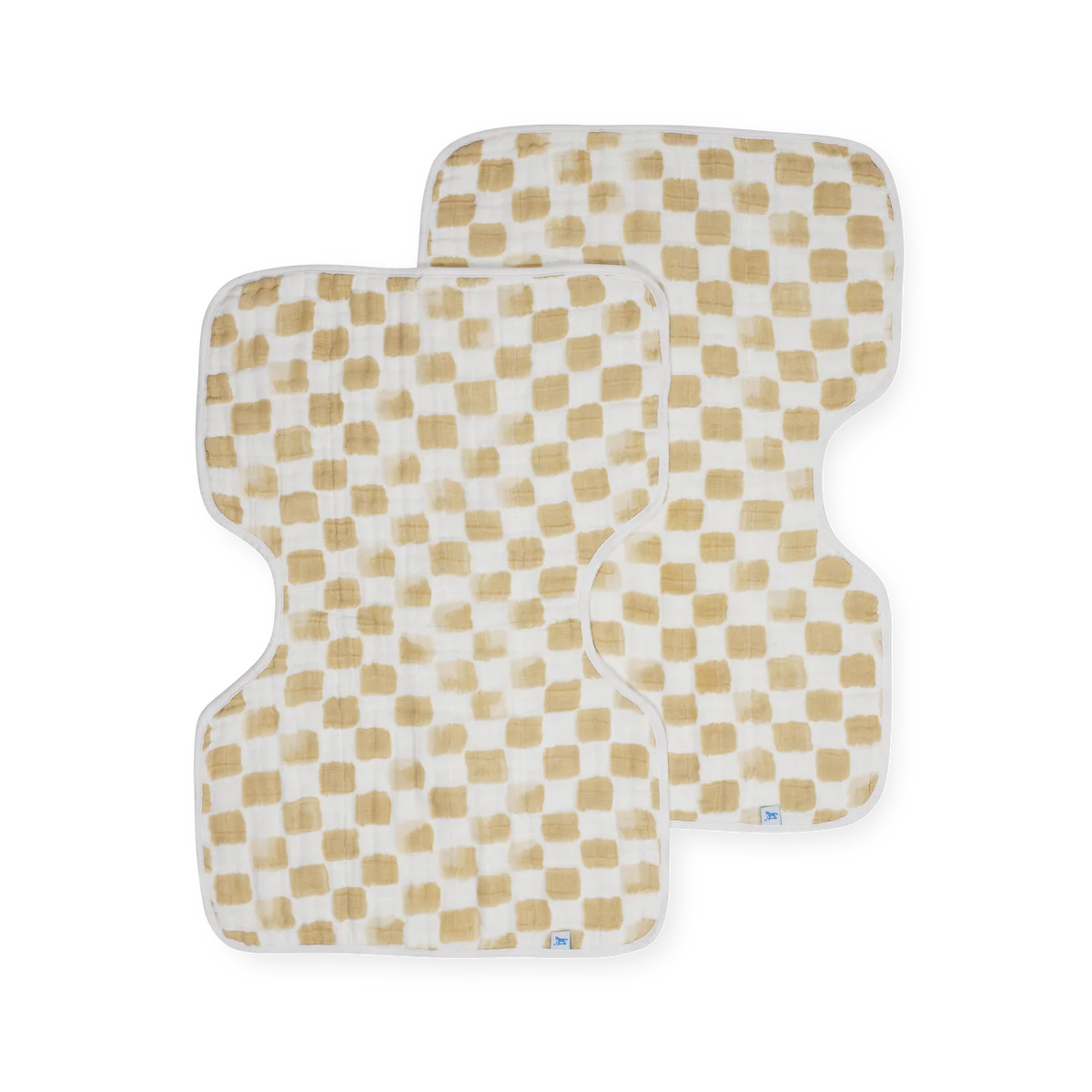 Adobe Checker | Cotton Muslin Burp Cloth 2 pack